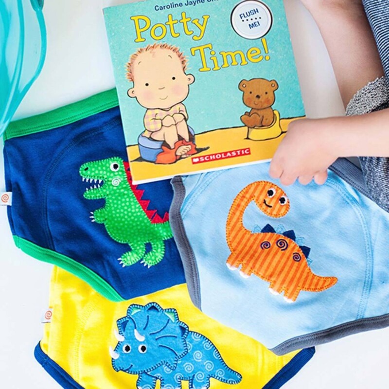 Set x3 de slips absorbentes Dinos 2-3 años Set x3 de slips absorbentes Dinos 2-3 años