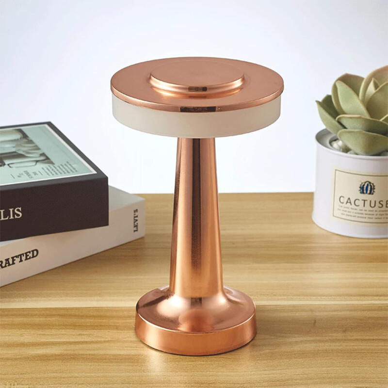 Lampara Portátil Led Touch Recargable Usb Blanco