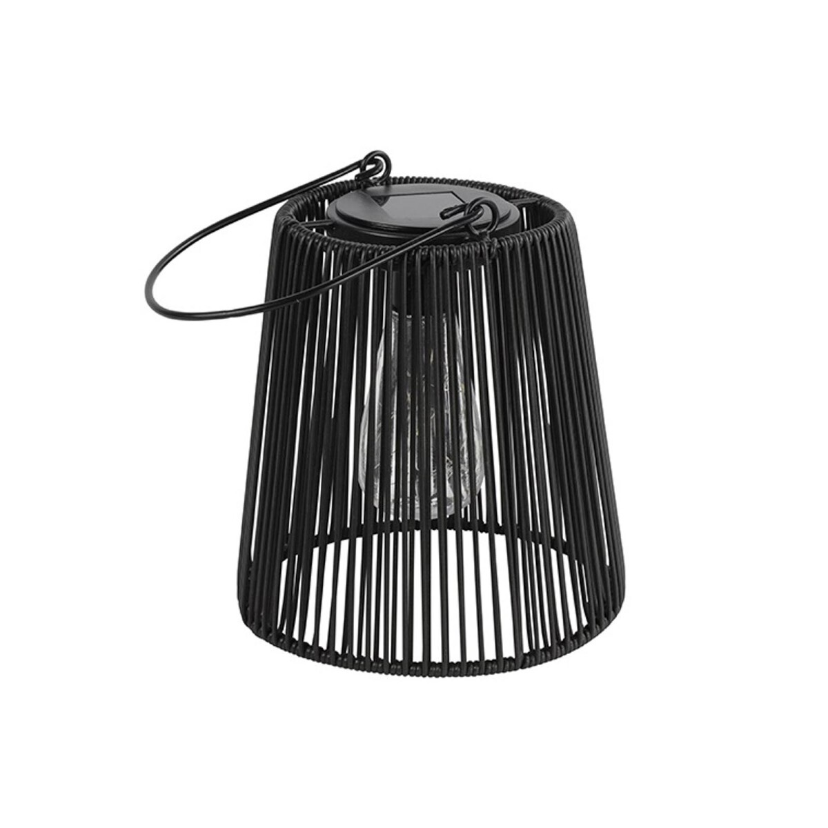 LÁMPARA DE MESA LED - METAL NEGRO LUANA 