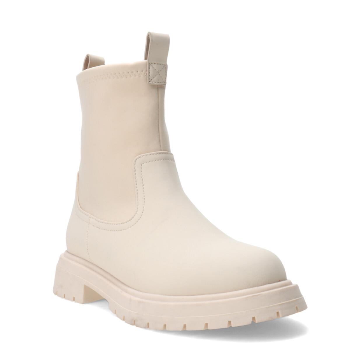 Bota SITKA con simil cuero elastizado MINI MissCarol - Beige 