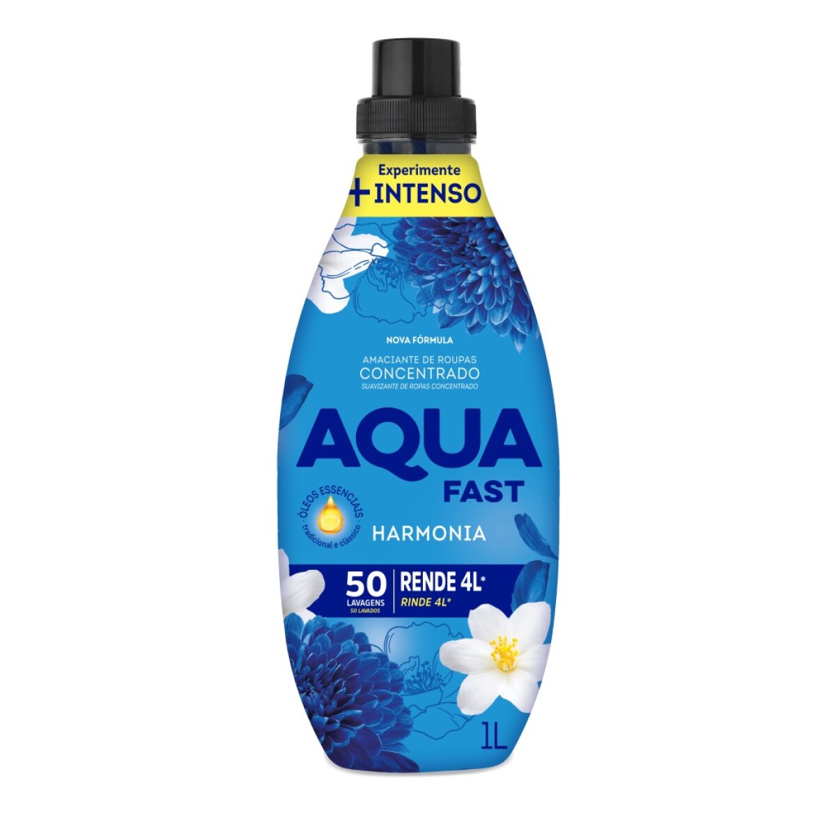 Suavizante Concentrado Aquafast 1L Azul Harmonia 