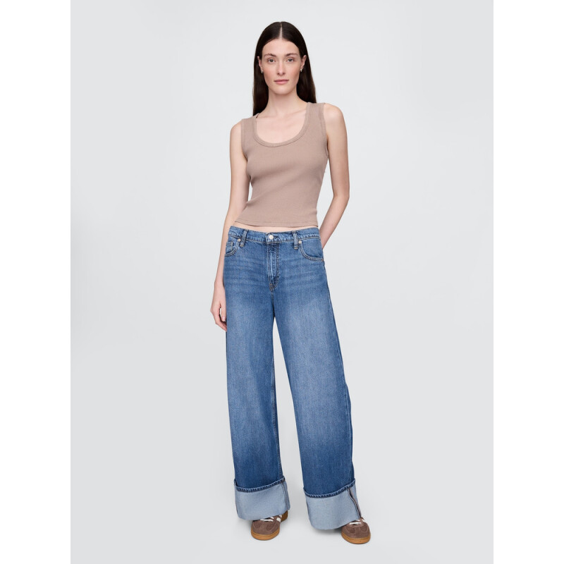 CCD_BAGGY MR SELF BELT MED AQUARIE MEDIUM WASH