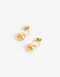 Aros Pasantes Metal Aros Cortos De Acero - Dorado