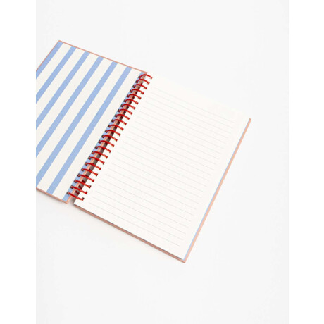 Cuaderno A5 Con Elástico ''nadie Afectará Mi Paz''cuaderno Combinacion Tricolor