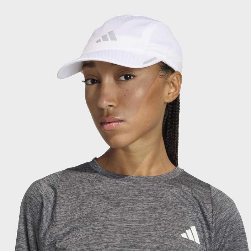 Gorro Adidas de 4 Paneles Blanco