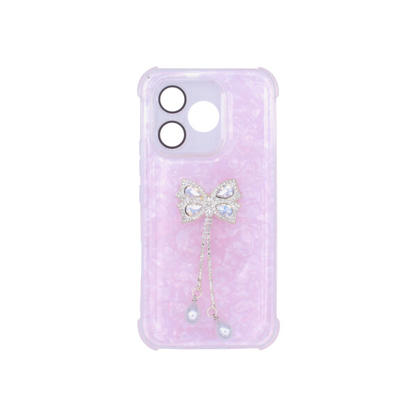 Protector para Honor 600e diseño moña color rosa Protector Para Honor 600e Diseño Moña Color Rosa