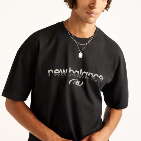 Remeras New Balance de Hombre - Trackside - MT6279IZBK BLACK