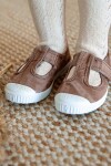 Pepito puntera velcro enzimático Beige