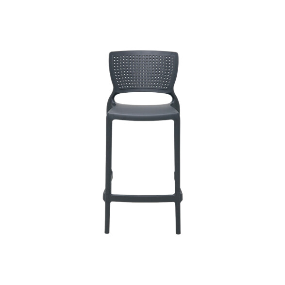 Silla residencial alta grafito 64cm. "SAFIRA" -TRAMONTINA TD0669