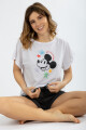 Pijama mickey strars Blanco