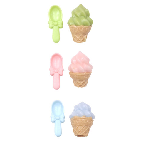 Squishy antiestrés helado con cucharita Squishy Antiestrés Helado Con Cucharita