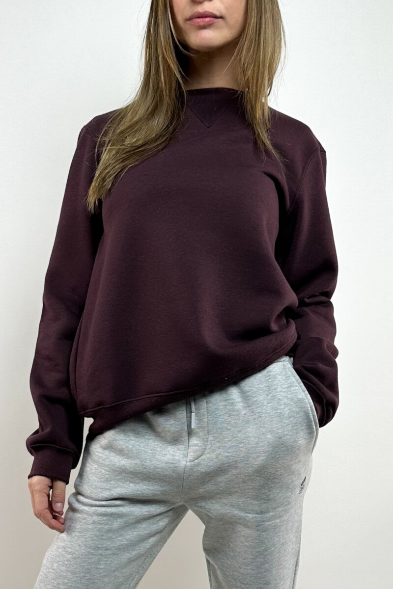 Sweater base Pamela - Bordo 