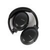 Auriculares bluetooth BT820 con vincha ajustable negro Auriculares bluetooth BT820 con vincha ajustable negro