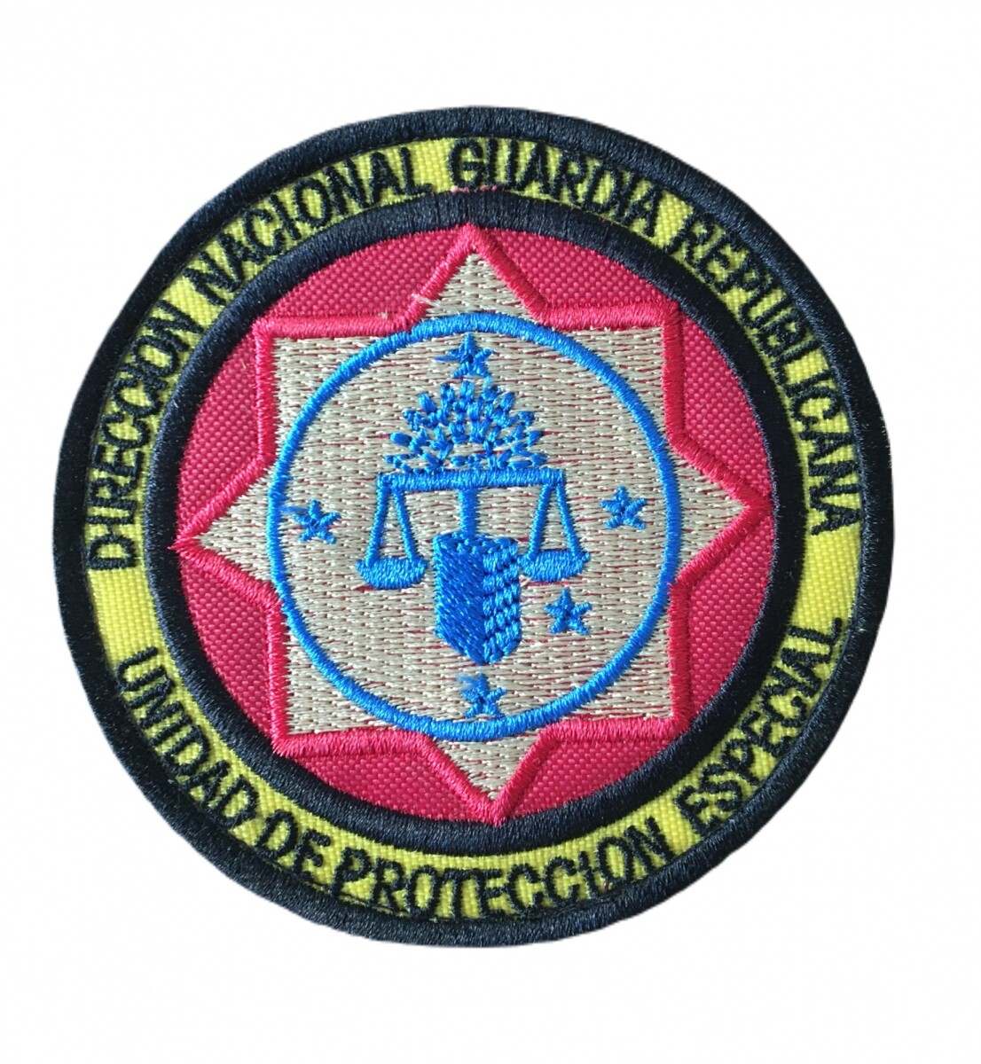 Parche Unidad De Protección Especial - Dirección Nacional Guardia Republicana - Rojo 