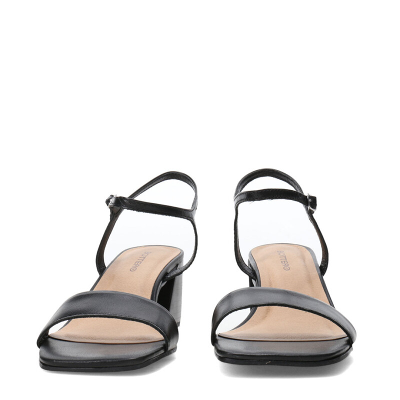 Sandalias de Mujer Bottero Taco Negro