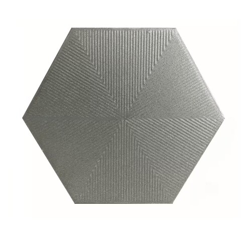 Cerámica para pared Connect Gris Hexagonal Mate Cerámica Para Pared Connect Gris Hexagonal Mate