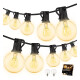 Guirnaldas Guia De 25 Luces Vintage Exterior + 2 Repuestos Amarillo