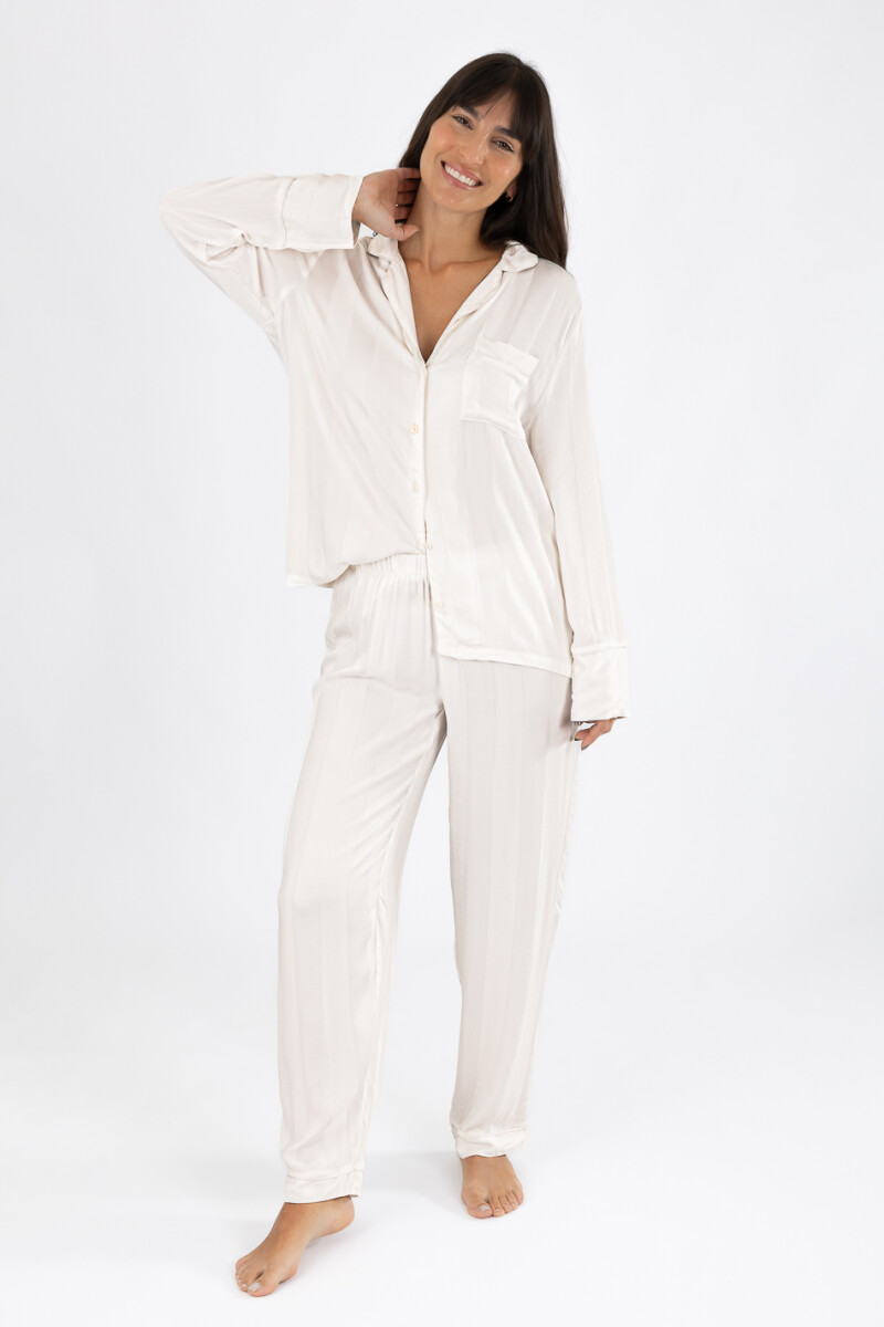 Pijama orgamic viscose Marfil