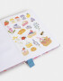 Anotadores Cuadernos y Memos PU Cuaderno A5 Tapa Dura De Pu Estampado - Violeta Lila
