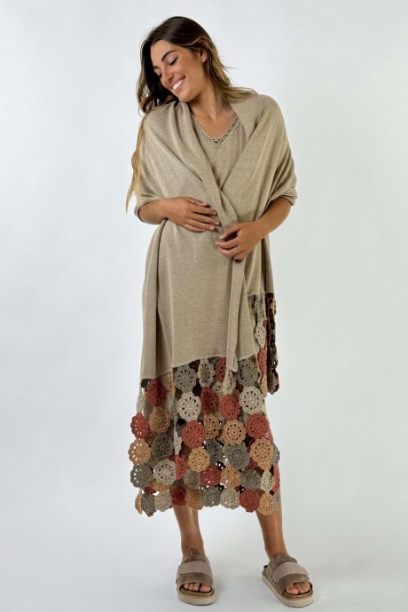 PASHMINA SAPHYRA Beige