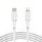 Cable boost charge lightning to usb-c 1m 3.3ft belkin Blanco