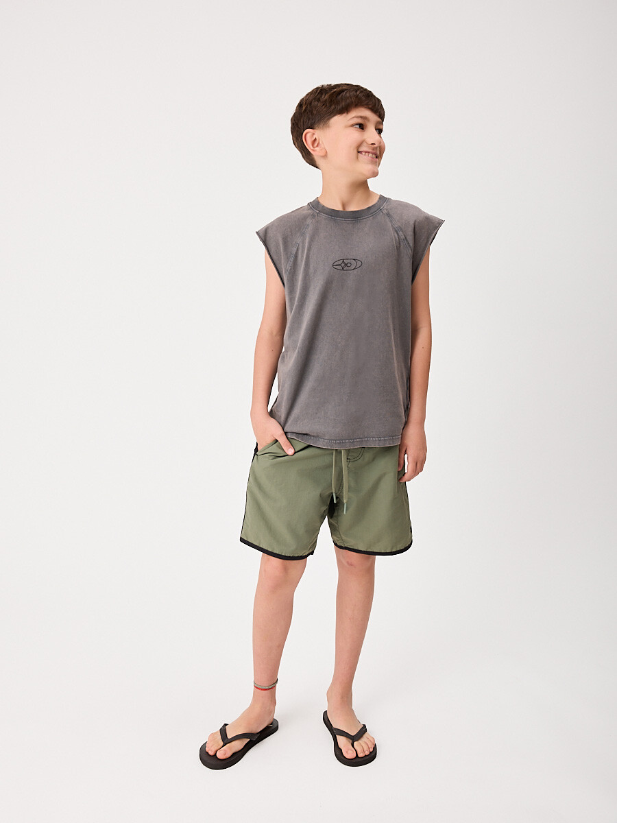 MUSCULOSA SNOU TEEN DIXIE Gris Piedra