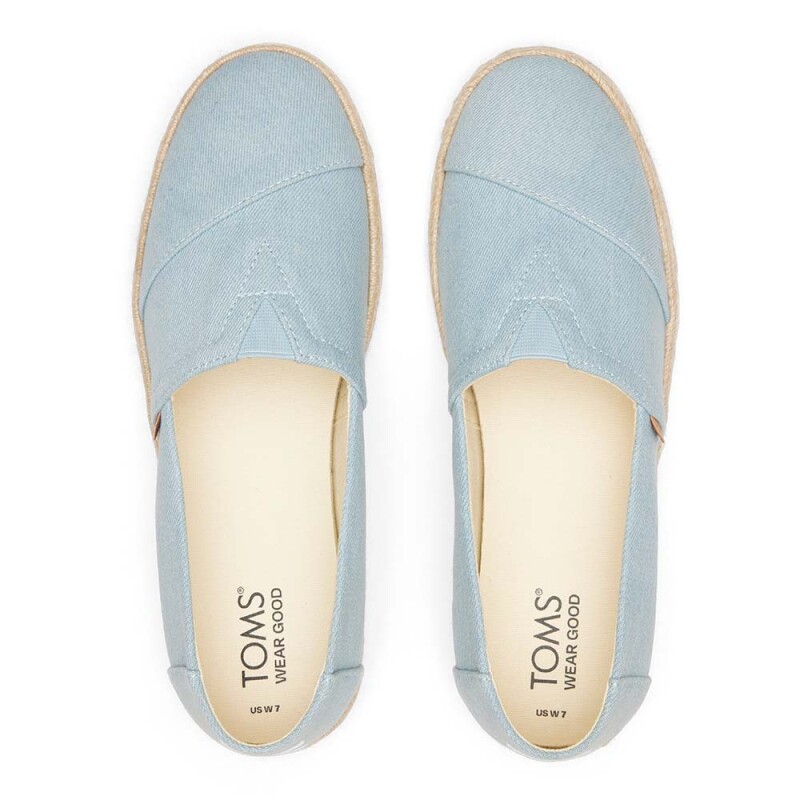 Alpargatas Pas Blu Wshd Den Wm Alrope Esp Mujer Light Blue