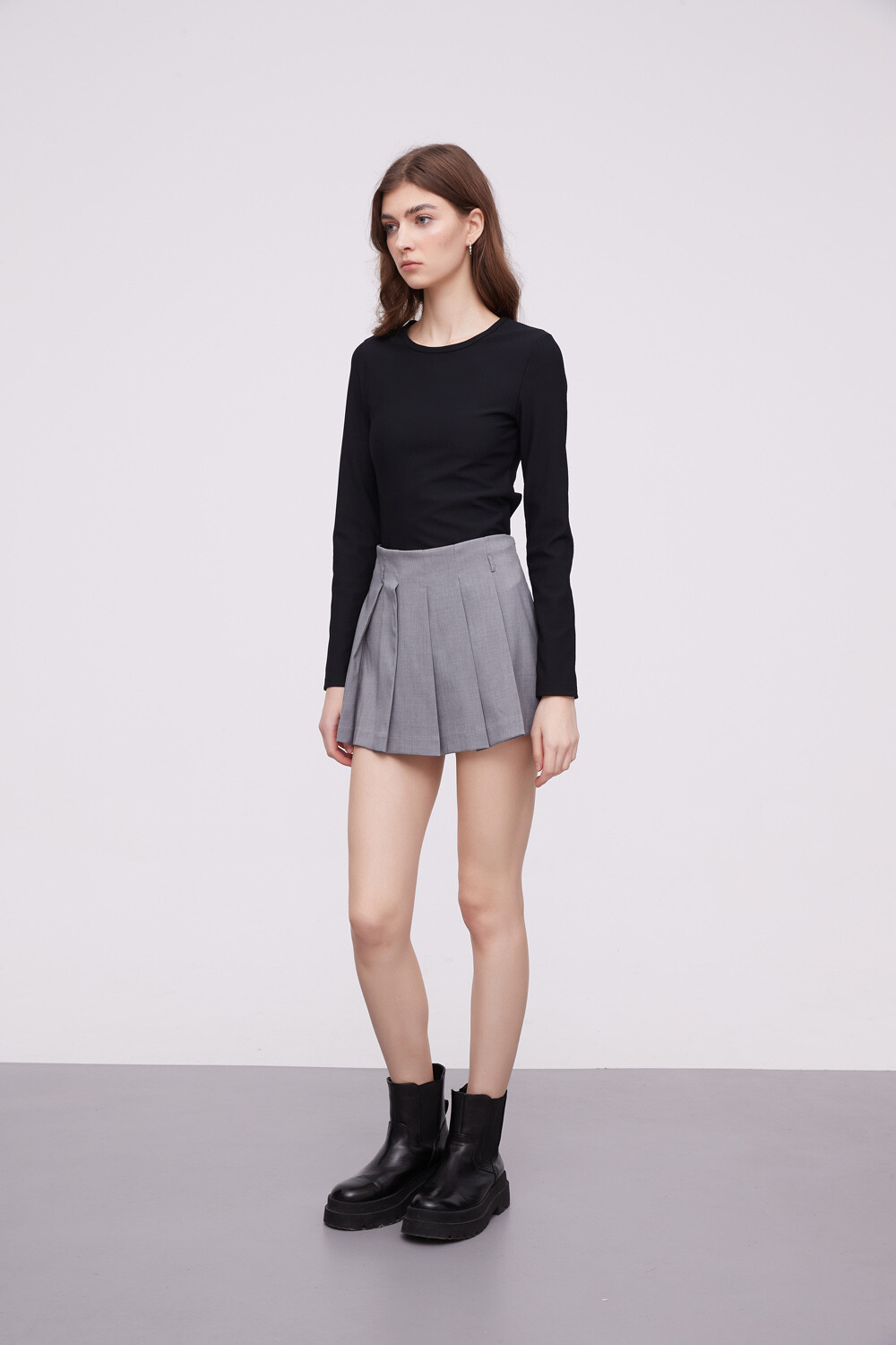 Short Mart Gris Medio