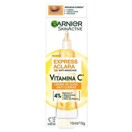 Garnier Express Aclarante Vitamina C Ojos 15ml Garnier Express Aclarante Vitamina C Ojos 15ml