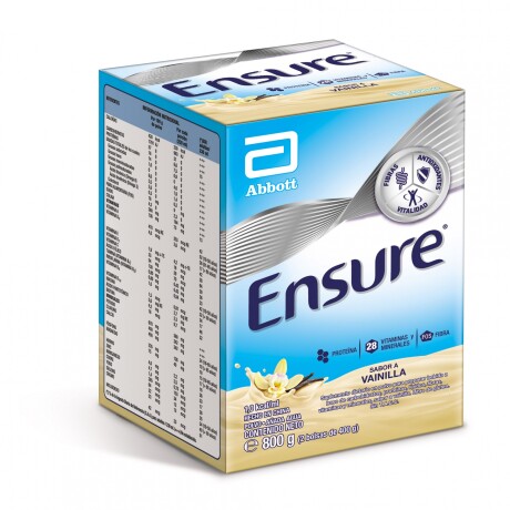 Ensure FOS Polvo Vainilla 800g Ensure FOS Polvo Vainilla 800g