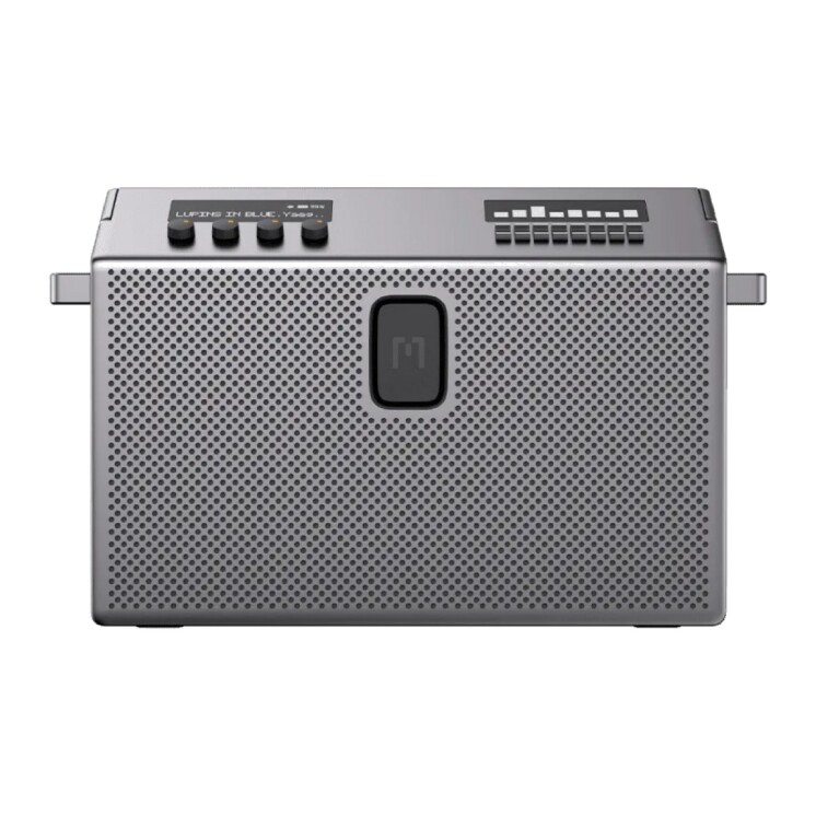 Parlante Bluetooth MONDO Speaker Large 96 W Metal gray