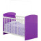 Cuna convertible 3 en 1 cama sillón 133x68x106 Lila