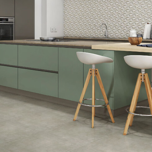 CERAMICA PISO 45X45 CEMENTICIO GRIS ACETINADO SIN RECTIFICAR GAMAS DE GRIS