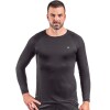 Poker Remera Hombre Manga Larga Proteccion Uv50+ Negro
