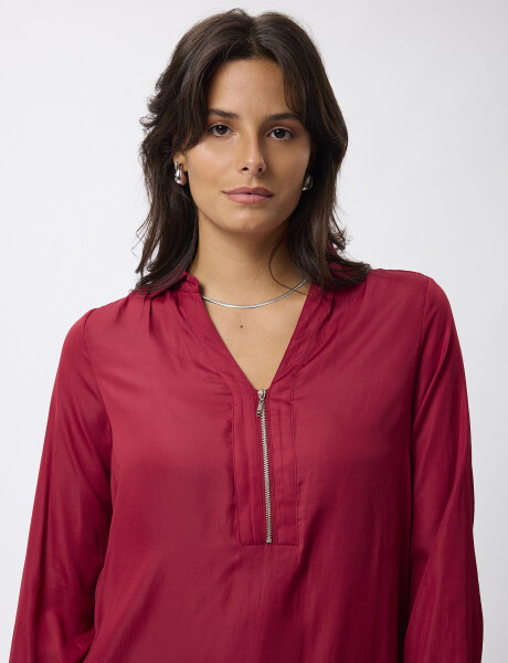 Blusa Noa bordo