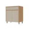 Bajo Mesada 2 Puertas 1C Condessa Marron/Gris Bajo Mesada 2 Puertas 1C Condessa Marron/Gris