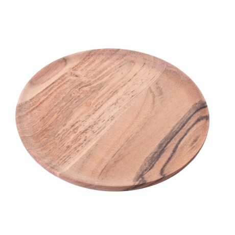 PLATO MADERA ACACIA MADERA-ACACIA NATURAL-BEIGE 8265