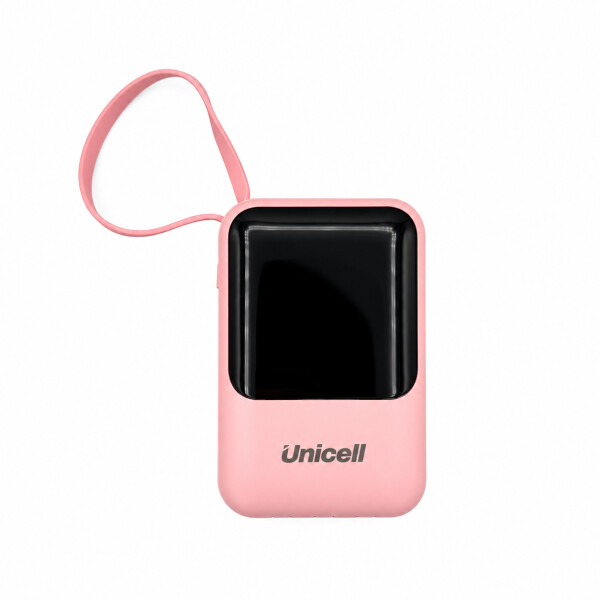 Power Bank LCD Unicell 10.000 mAh color rosa Power Bank Lcd Unicell 10.000 Mah Color Rosa