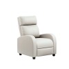 Sillón Reclinable Charlton Butaca Sofa Living Blanco