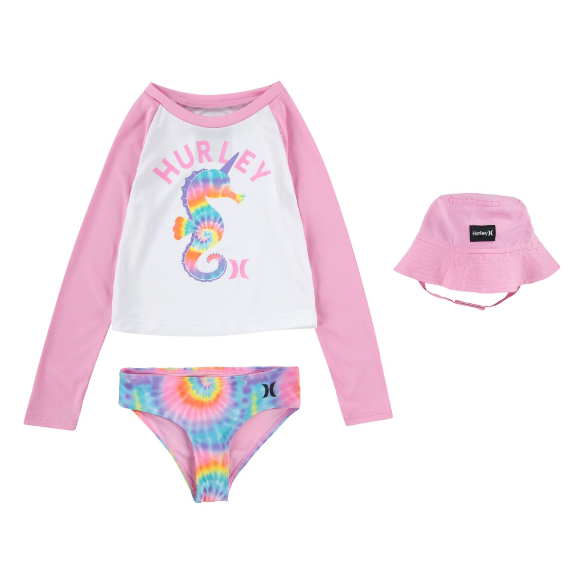 Short Knotted Upf Bucket Set de Niños - Multicolor 