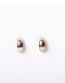 Aros Pasantes Aros Pasantes Metal Bold - Dorado