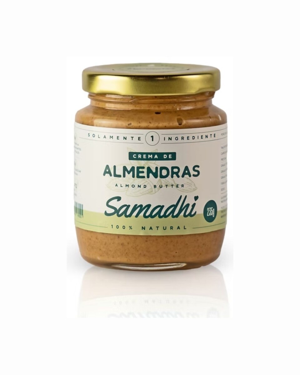 ¡OFERTA IMPERDIBLE! Crema de Almendras 190gs Samadhi 