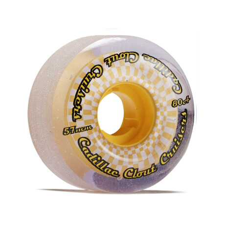 Ruedas Cadillac Clout Cruisers 57mm 80a - Amarillo Ruedas Cadillac Clout Cruisers 57mm 80a - Amarillo