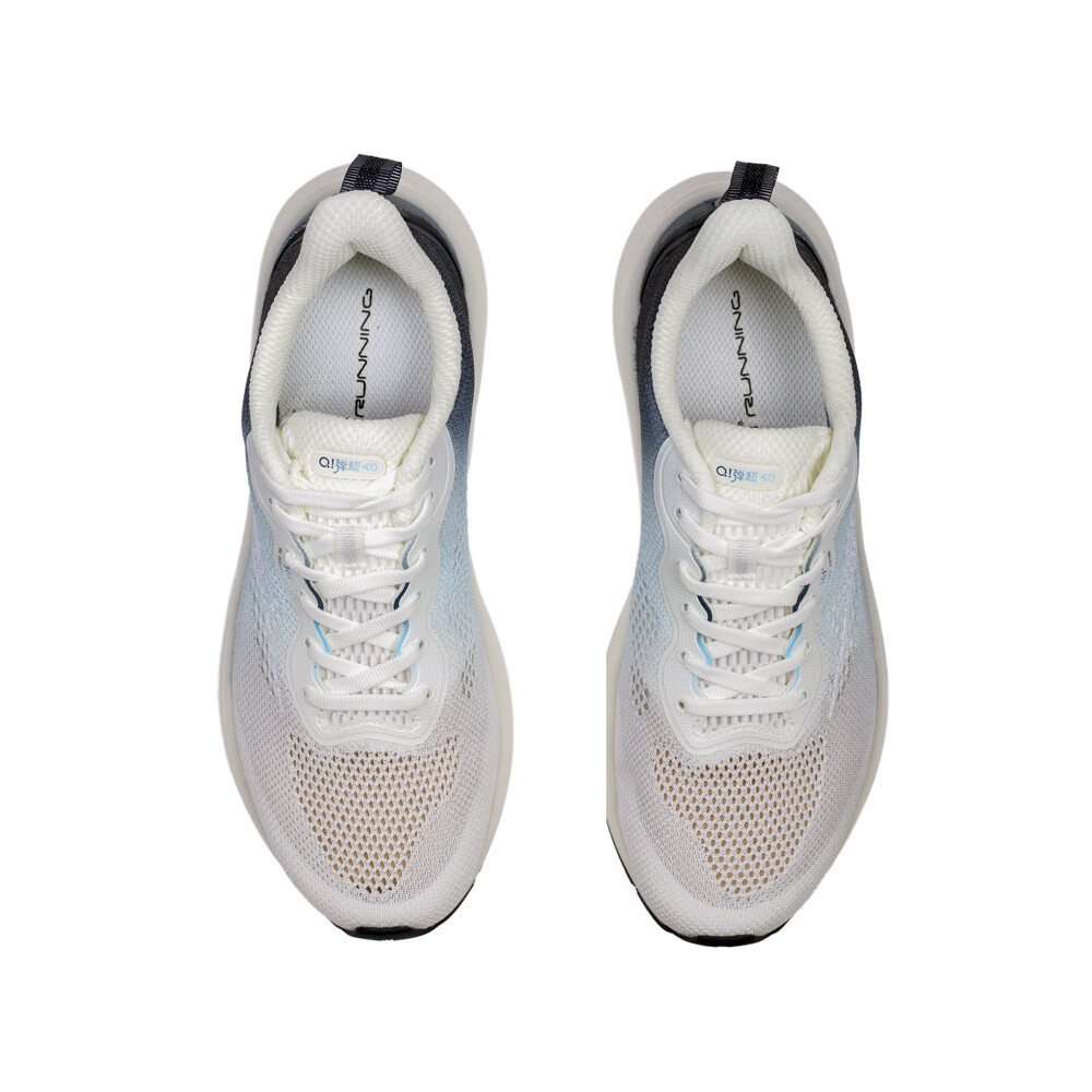 Zapatillas Running Quickfoam Infinity 4.0 Hombre Egret/dk.blue