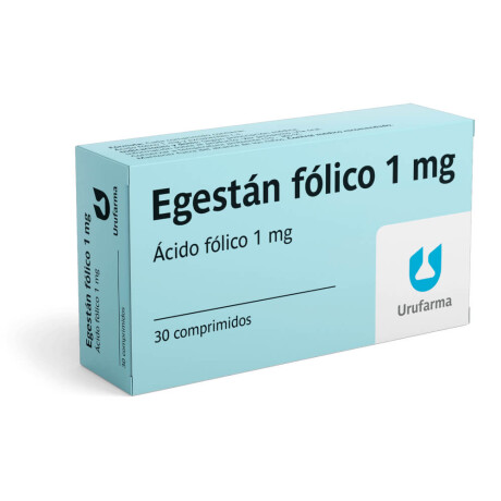 Egestan Folico 1 mg 30 COM Egestan Folico 1 mg 30 COM
