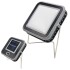 Lampara Foco Solar Farol Led USB Camping Hengluge + Base Variante Color Negro