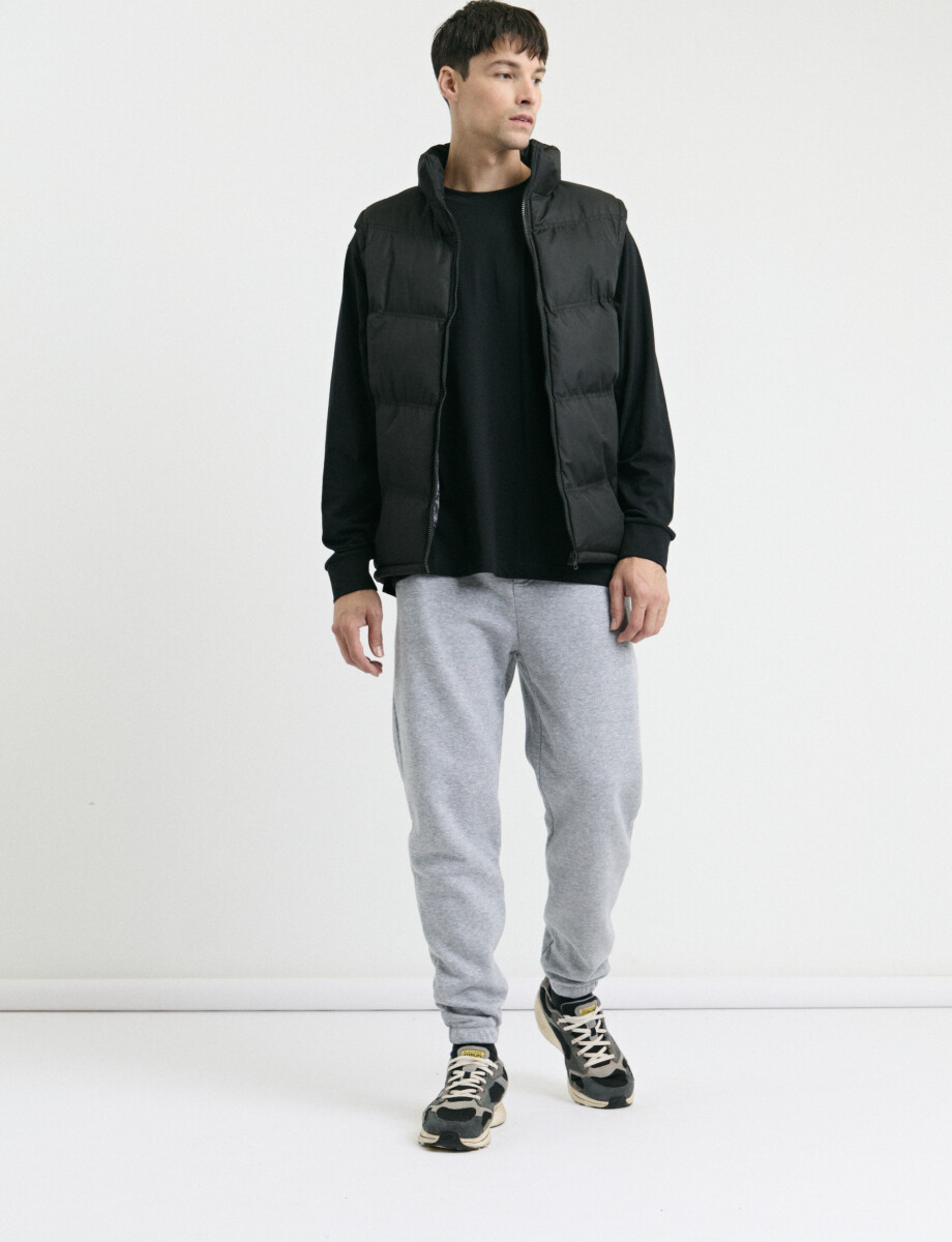 300212 CHALECO HARRINGTON URBAN Negro