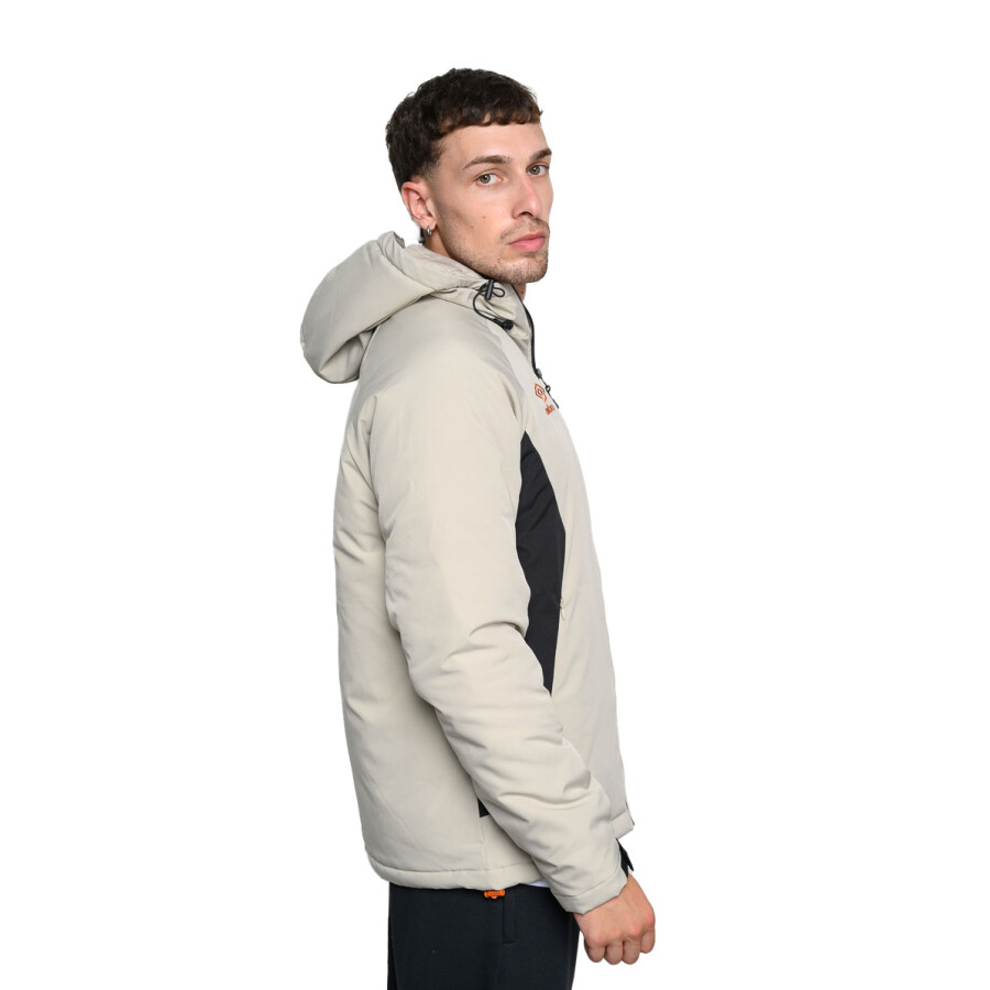 Campera de Hombre Umbro Beige - Negro