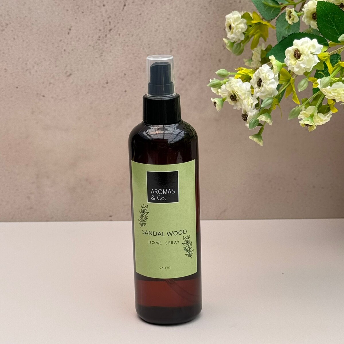 Spray Aromatizador Ambientes 250ML | Aromas & Co. - Sandal Wood 