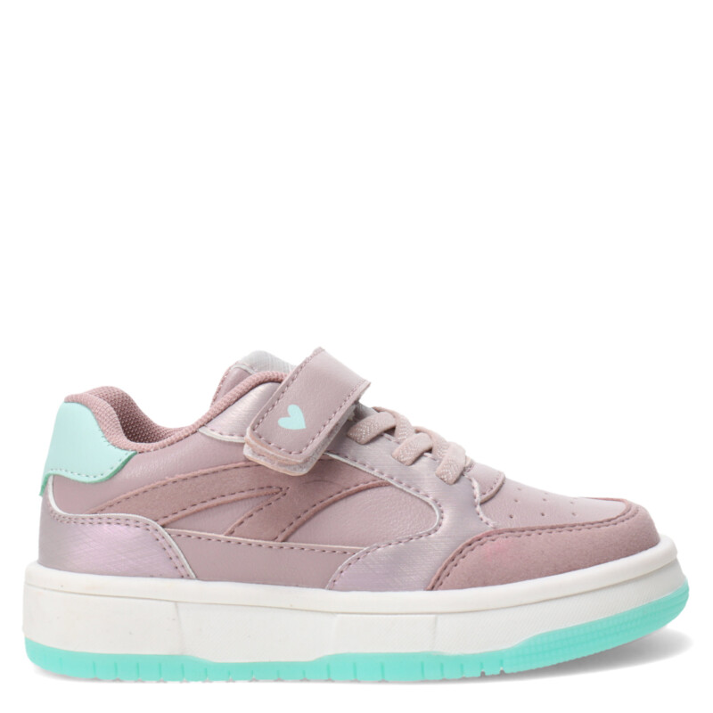 Championes de Niña ASTACO con velcro Rosado
